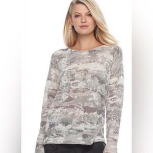 Rock & Republic Camouflage Blouse